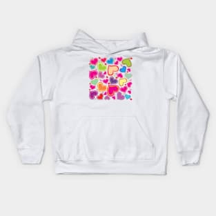 Love Hearts Kids Hoodie